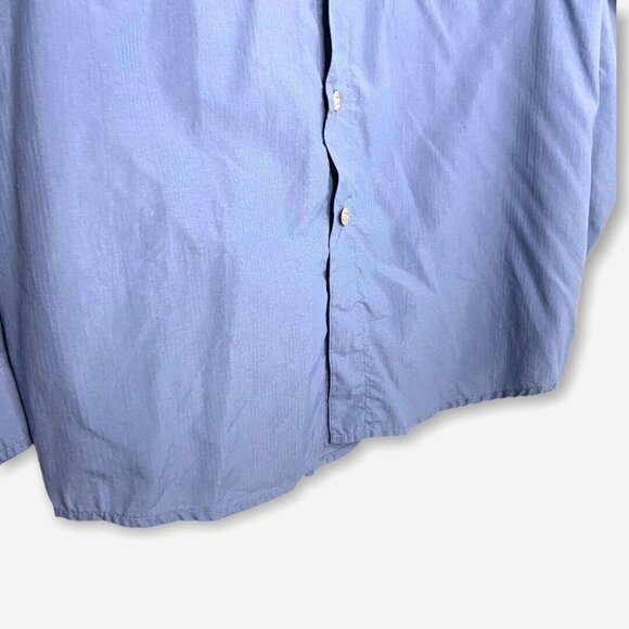 EMS Eastern Mountain Sport Button Men's Hiking Medium Blue Outdoors Camp Fishing - Picture 10 of 10